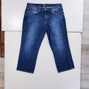 Lucky Brand Classic rider crop Jeans Vintage Womans 10/30